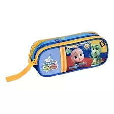 Estojo Duplo Looloo Kids Ll24115f - Clio Style Cor Azul-celeste Bebê