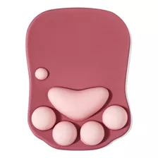 Mouse Pad Huella Ergonómico De Gato Neko Kawaii