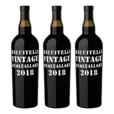 Vino Riccitelli Vintage Malbec Fortificado Oporto Caja X3