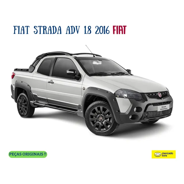 Coifa Da Alavanca De Cambio Strada Adv 1.8 2016 10