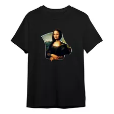 Camiseta Camisa Monalisa Pagina Vintage Casual Ref1444