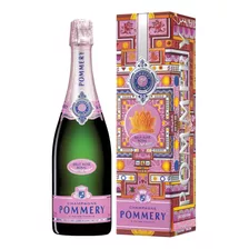 Champagne Pommery Brut Rose 750ml Estuche Mandala 