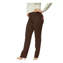 Pantalon De Vestir Mujer Oficina Tiro Alto Platine Original