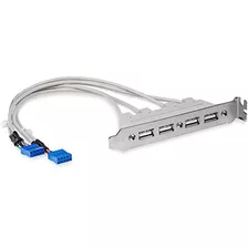 Adaptador De 4 Puertos Usb A Hembra Ranura Placa