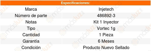 Repuesto Inyector Combustible Jimmy 6cil 4.3l 92_95 8157793 Foto 2