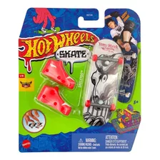 Hot Wheels Skate De Dedo + Tenis - Skeletos - Tony Hawk