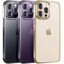 Funda Alphex Para iPhone 14 Pro Shockpr Gold