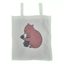 Tote Bag Carpincho Tomando Mate