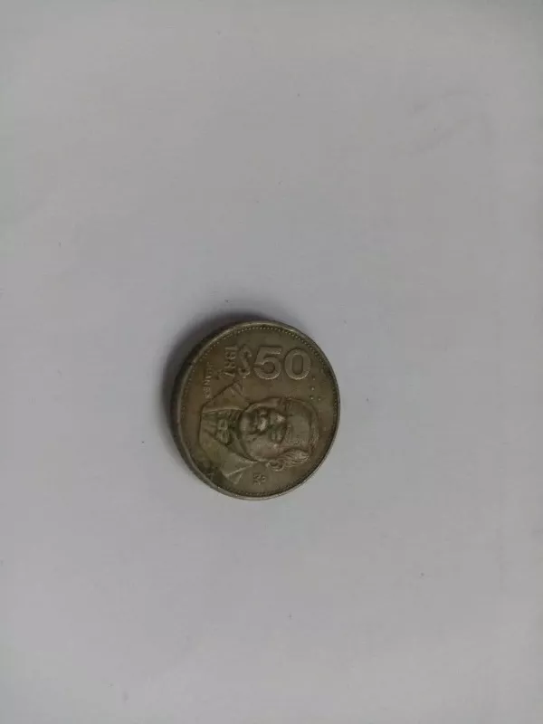 Moneda De $50 Año 1987estados Unidos Mexicanos 