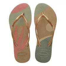 Ojotas Havaianas Slim Palette Glow Mujer 