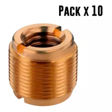 Pack X 10 Adaptador De Rosca Metal 3/8 A 5/8 Acc 38-58x10 Cu