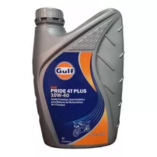 Aceite Gulf Pride 4t Plus 10w40 1lt