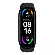 Reloj Smart Band Xiaomi Smart Band 7 Gl Color De La Caja Negro Color De La Malla Negro Color Del Bisel Negro