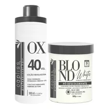Ox 40 E Pó Descolorante Branco Capliss Fácil Aplicação 