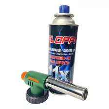 Soplete Flameador + 1 Repuesto Gas Butano De 450ml 11x