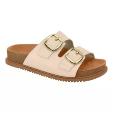 Chinelo Beira Rio Tamanco Papete Flatform Fivela Feminino