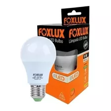 Lâmpada De Led Bulbo 6w Branco - Quente (3000k) - Foxlux