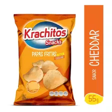 Papas Fritas Krachitos Cheddar X 55 Gr
