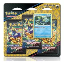 Blister Triplo Pokémon Realeza Absoluta Inteleon