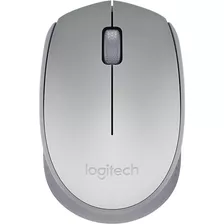 Mouse Sem Fio Logitech M170 Ambidestro Compacto Prata