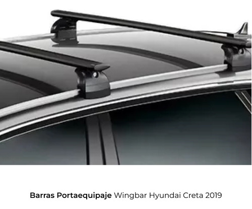 Barras Portaequipaje Wingbar Hyundai Creta 2019 Foto 5