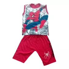 Conjunto Personagem Infantil Homem-aranha Menino Criança Gg