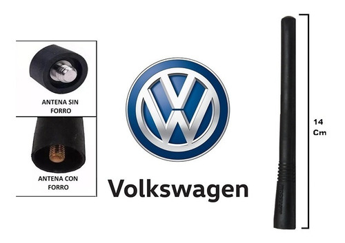 Antena Para Radio Volkswagen Crossfox + Envio Gratis!! Foto 2