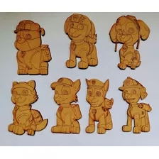 Imagen Madera Fibrofácil Souvenir Manualidades Pintar X20un