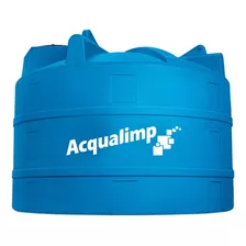 Tanque De Água Acqualimp Tanque Vertical Polietileno 5000l Azul De 137 cm X 244 cm