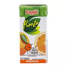 Jugo Baggio 125ml Pack X 18un - Cioccolato Tienda De Dulces