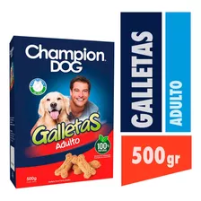 Galletas Para Perros Champion Dog Clásica Adulto 500 G