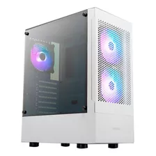 Gabinete Gamer Gamdias Talos E3 Mesh Wh Cristal Templado