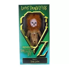 Living Dead Dolls Lost In Oz Peluche Como El León 10 Muñeca