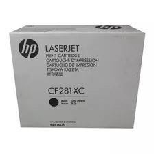 Cartucho De Tóner Hp 81x Negro Laserjet Original