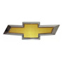 Emblema Chevrolet Tapa 2014-2020 Base Cromada Centro Negro