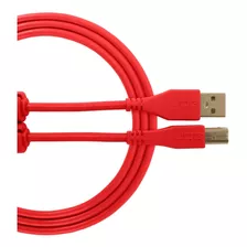 Cable Audio Usb Udg 2.0 A-b 2 Mt Rojo Recto U95002rd