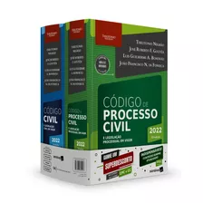 Combo Tn - Código Civil E Código Processo Civil - 14ª Edição 2022, De Theotonio, Negrão. Editora Saraiva Educação S. A., Capa Mole Em Português, 2022