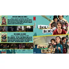 Enola Holmes Coleccion En Bluray. 2 Discos. Audio Ing/esplat