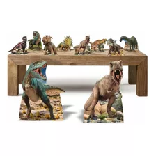Kit 10 Displays Totens De Mesa E Chão Dinossauros Rex Mod(2)