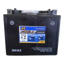 Bateria Moura Moto 10ah 12v Ma10-e ( Ref. Yuasa: Ytx12-bs )