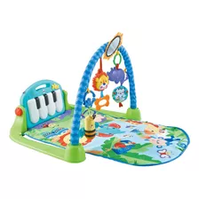 Manta Lúdica Piano Con Música Y Colgantes - Baby Innovation Color Azul