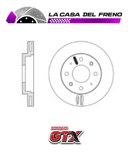 Par Disco Freno Delantero Volvo S40 1.8 1995-1997 (b4184s) Foto 5