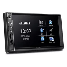 Som Automotivo Car Áudio Aiwa Ca-02-d 4x25w Bt Mic