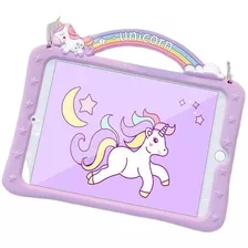 Funda De Tableta Unicornio Púrpura Para iPad Pro 11