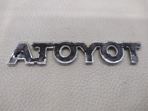 Emblema Letras Cajuela Detalle Toyota Camry Mod 04-06 Orig Foto 7