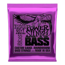 Ernie Ball 2831 Cuerdas Para Bajo Power Slinky Bass 55-110