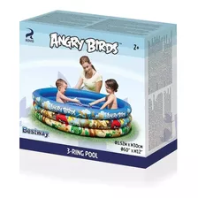 Pileta Inflable Angry Birds Bestway1.52 X0,30m Devoto Toys