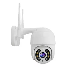 Cámara De Seguridad Smart Tech N8-400w-ir Premium Con Resolución De 3mp Visión Nocturna Incluida Blanca 