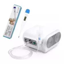 Compresor Nebulizador Jziki + 2 Mascarillas Con Envío