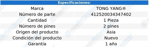 Ventilador Motor Tong Yang Lancer L4 2.0l Del 2008 Al 2017 Foto 2